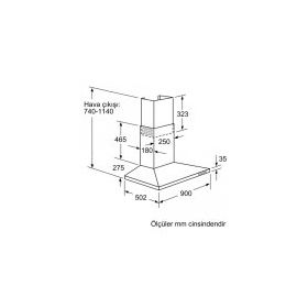 Siemens LC40955 Ankastre Davlumbaz