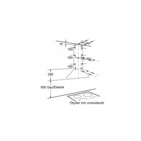 Siemens LC40955 Ankastre Davlumbaz