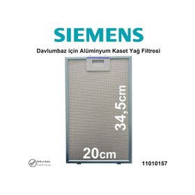 Siemens LC65KAJ20T Davlumbaz Filtresi 20x34.5 cm Aspiratör Filtre
