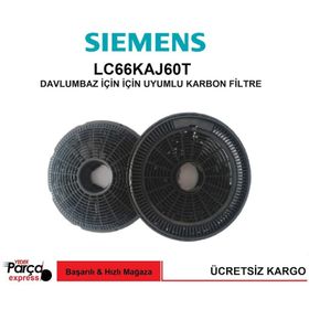 Siemens LC66KAJ60T Davlumbaz için Karbon Filtre