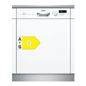 Siemens SN515W01DT iQ100 Yarı Ankastre Bulaşık Makinesi