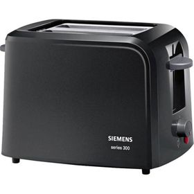 Siemens TT3A0103 980 W 6 Programlı 2 Dilim Hazneli Ekmek Kızartma Makinesi Siyah