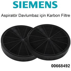 Siemens Uyumlu LC956KB40/01 Davlumbaz Aspiratör Karbon Filtresi