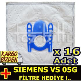 Siemens VS-05G Süpürge Toz Torbası