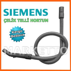 Siemens VS 06B 2410 Elektrikli Süpürge Çelik Telli Hortumu