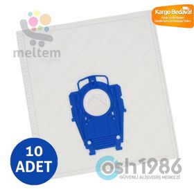 Siemens VS 08G 2510 10 Adet Uyumlu Süpürge Toz Torbası