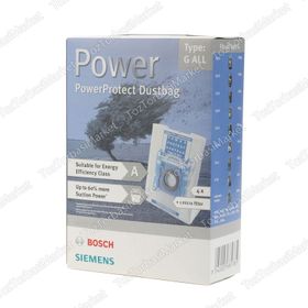 Siemens VS 32A00-VS 33A99 4 Adet Uyumlu Süpürge Toz Torbası