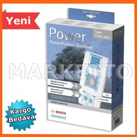 Siemens VS 50A00-VS 59A99 4 Adet Uyumlu Süpürge Toz Torbası