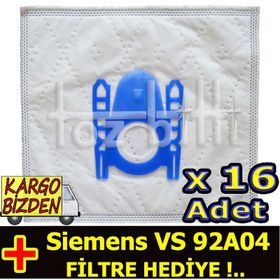 Siemens VS 92A04 Süpürge Toz Torbası