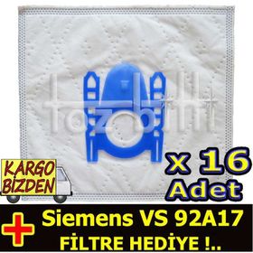 Siemens VS 92A17 Süpürge Toz Torbası