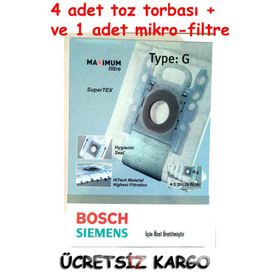 Siemens VZ41AFG Süpürge Toz Torbası