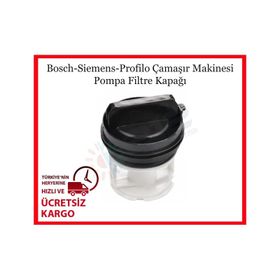 Siemens WM14T480TR/07 Çamaşır Makinesi Pompa Filtre Kapağı