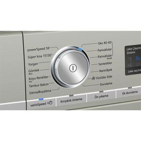 Siemens WM14XM8STR Inox Çamaşır Makinesi
