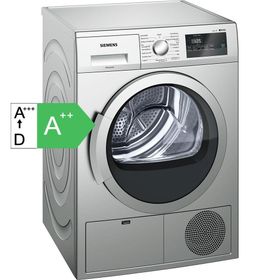 Siemens WT45H20STR A ++ Sınıfı 8 Kg Çamaşır Kurutma Makinesi Inox
