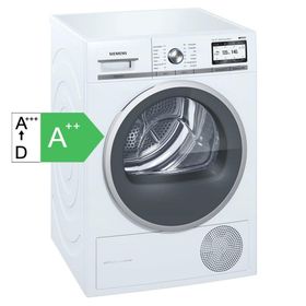 Siemens WT4HY760TR iQ800 A ++ Sınıfı 9 Kg Isı Pompalı Çamaşır Kurutma Makinesi Beyaz