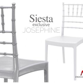Siesta 050 Josephine Beyaz Sandalye