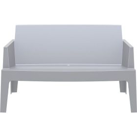 Siesta 063 Box Sofa Contract Gümüş Çift Kişilik Sandalye