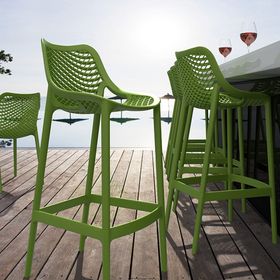 Siesta 068 Air Bar Contracter 75 cm Yeşil Bar Sandalyesi
