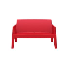 Siesta Contract Box Kırmızı İkili Koltuk