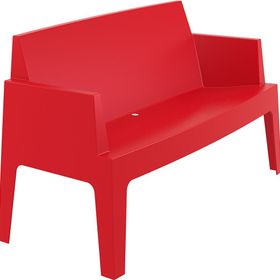 Siesta Contract Box Kırmızı İkili Koltuk