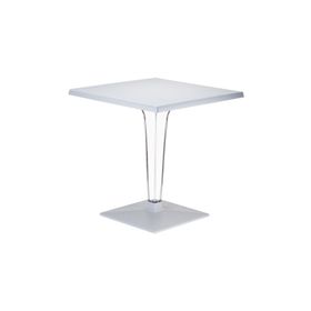 Siesta Ice 60x60 cm Kare Masa Bahçe Mobilyası