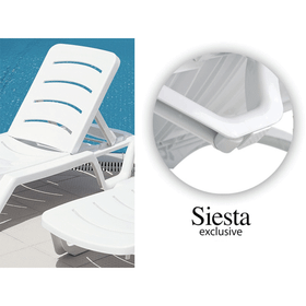 Siesta ID1147 077 Bahama Tekerlekli Şezlong