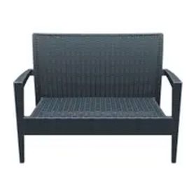 Siesta Miami Koyu Gri İkili Koltuk