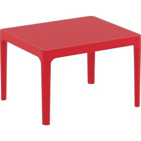 Siesta Sky Kırmızı Mini Orta Sehpa