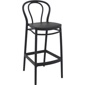 Siesta Victor Siyah 75 cm Bar Taburesi