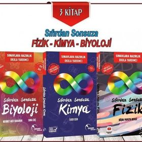 Sıfırdan Sonsuza Fizik Kimya Biyoloji Seti 3 Kitap Doktrin Yayınları