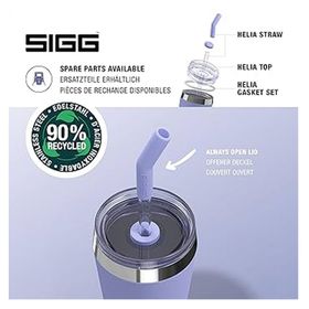 Sigg 6015.00 Helia 0.45 lt Mavi Çelik Termos