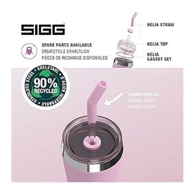Sigg 6015.30 Helia 0.45 lt Pembe Çelik Termos