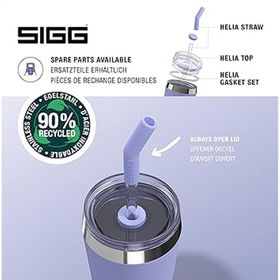 Sigg 6015.60 Helia 0.60 lt Mavi Çelik Termos