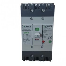 Sigma 100-125A 25KA 3P B160 Termik Manyetik Şalteri