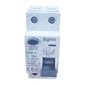 Sigma 2X32A 300MA 5'li Kaçak Akım Rölesi