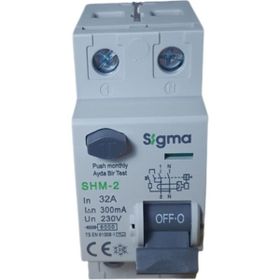 Sigma 2X32A 300MA Kaçak Akım Rölesi