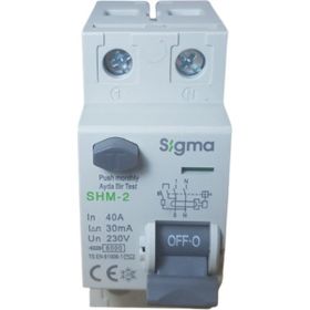 Sigma 2X40A 30MA Kaçak Akım Rölesi