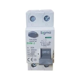 Sigma 2X63A 300MA 5'li Kaçak Akım Rölesi