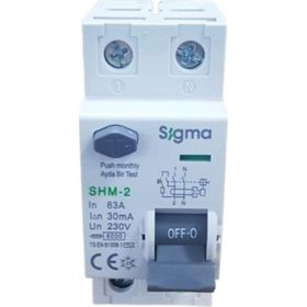 Sigma 2X63A 30MA 5'li Kaçak Akım Rölesi