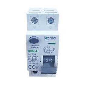 Sigma 2X63A 30MA 5'li Kaçak Akım Rölesi