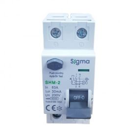 Sigma 2X63A 30MA 5'li Kaçak Akım Rölesi