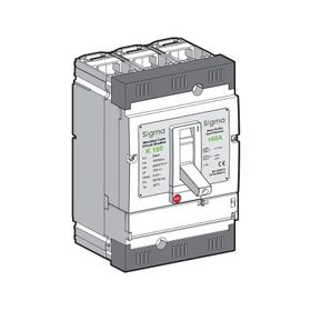 Sigma 3K160050 50A 36kA 3 Kutuplu Kompakt Şalter