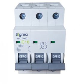 Sigma 3X10A C/3KA W Otomatik Sigorta