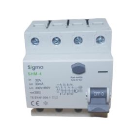Sigma 4X32A 30MA 5'li Kaçak Akım Rölesi