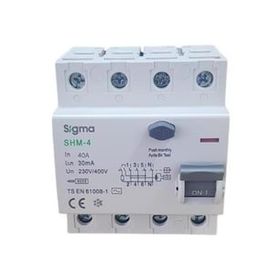 Sigma 4X40A 30MA 5'li Kaçak Akım Rölesi
