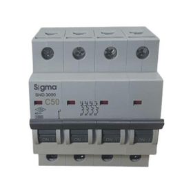 Sigma 4X50A C/3KA W 3'lü Otomatik Sigorta