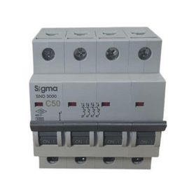 Sigma 4X50A C/3KA W 3'lü Otomatik Sigorta