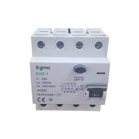 Sigma 4X63A 300MA 5'li Kaçak Akım Rölesi