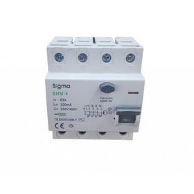 Sigma 4X63A 300MA Kaçak Akım Rölesi