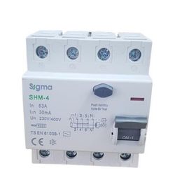 Sigma 4X63A 30MA 5'li Kaçak Akım Rölesi
